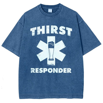 Thirst Responder Vintage Distressed T-shirt