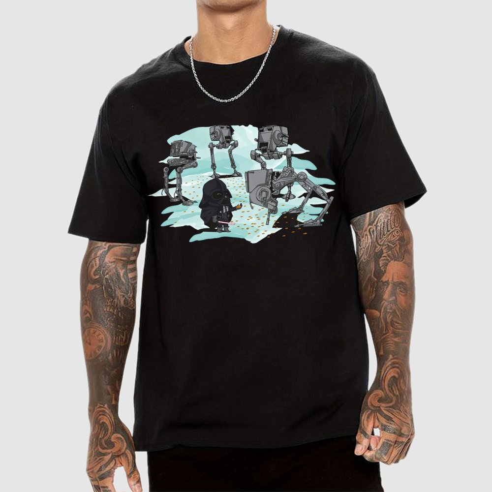 Das Feeds The Robotic Bird Geek T-Shirt