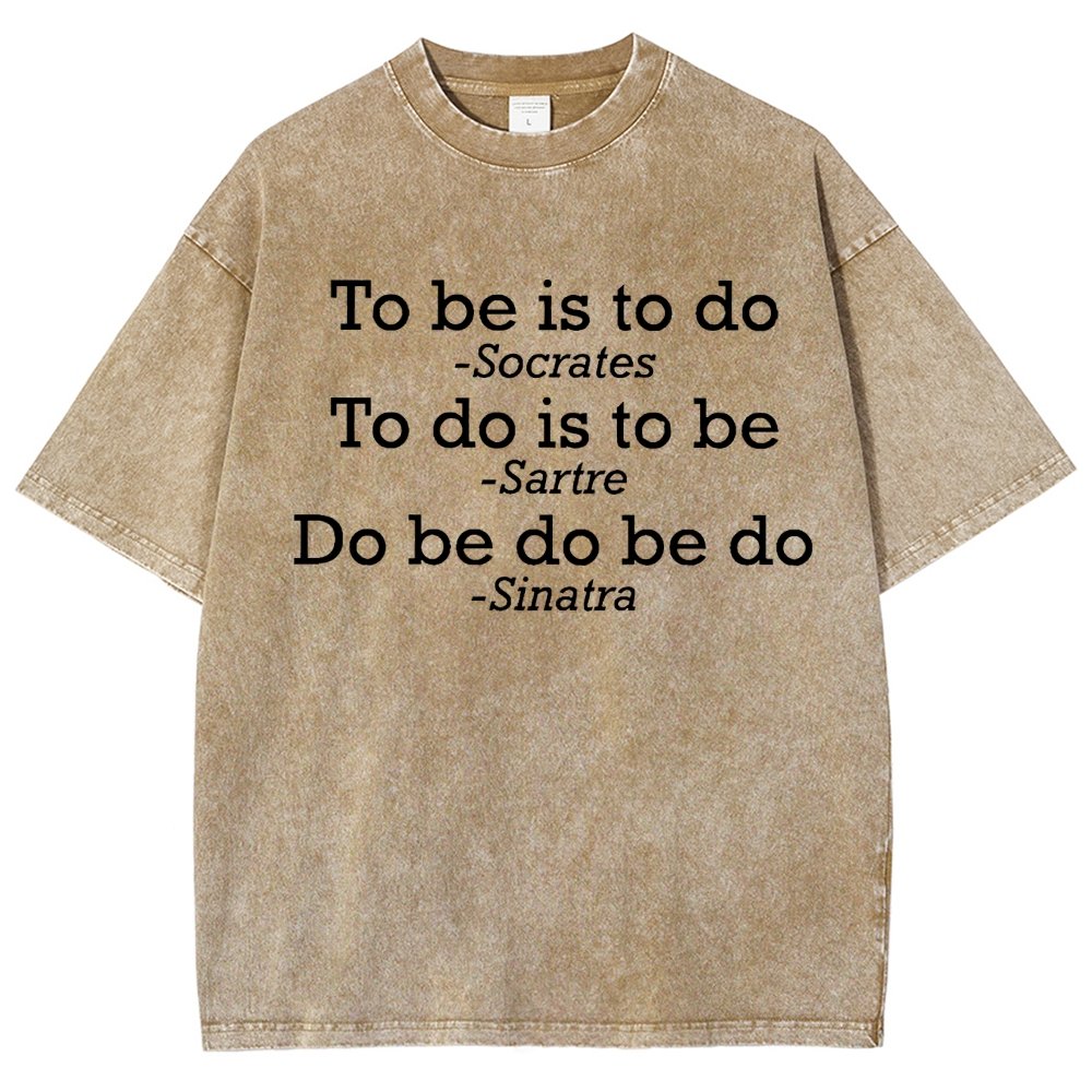 Do Be Do Be Do Joke Vintage Distressed T-shirt