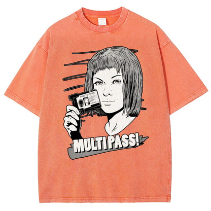 MULTIPASS! Vintage Distressed T-shirt