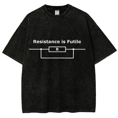 Existence Is Futile  Vintage Distressed T-shirt