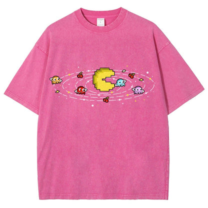 Ghost Orbit Vintage Distressed T-shirt