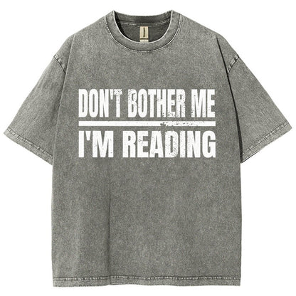 Don't Bother Me Vintage Distressed T-shirt