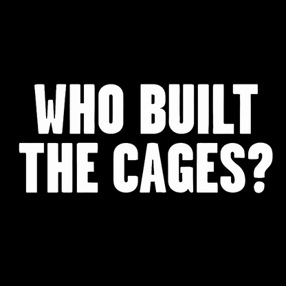 Who Built The Cage? Geek T-Shirt