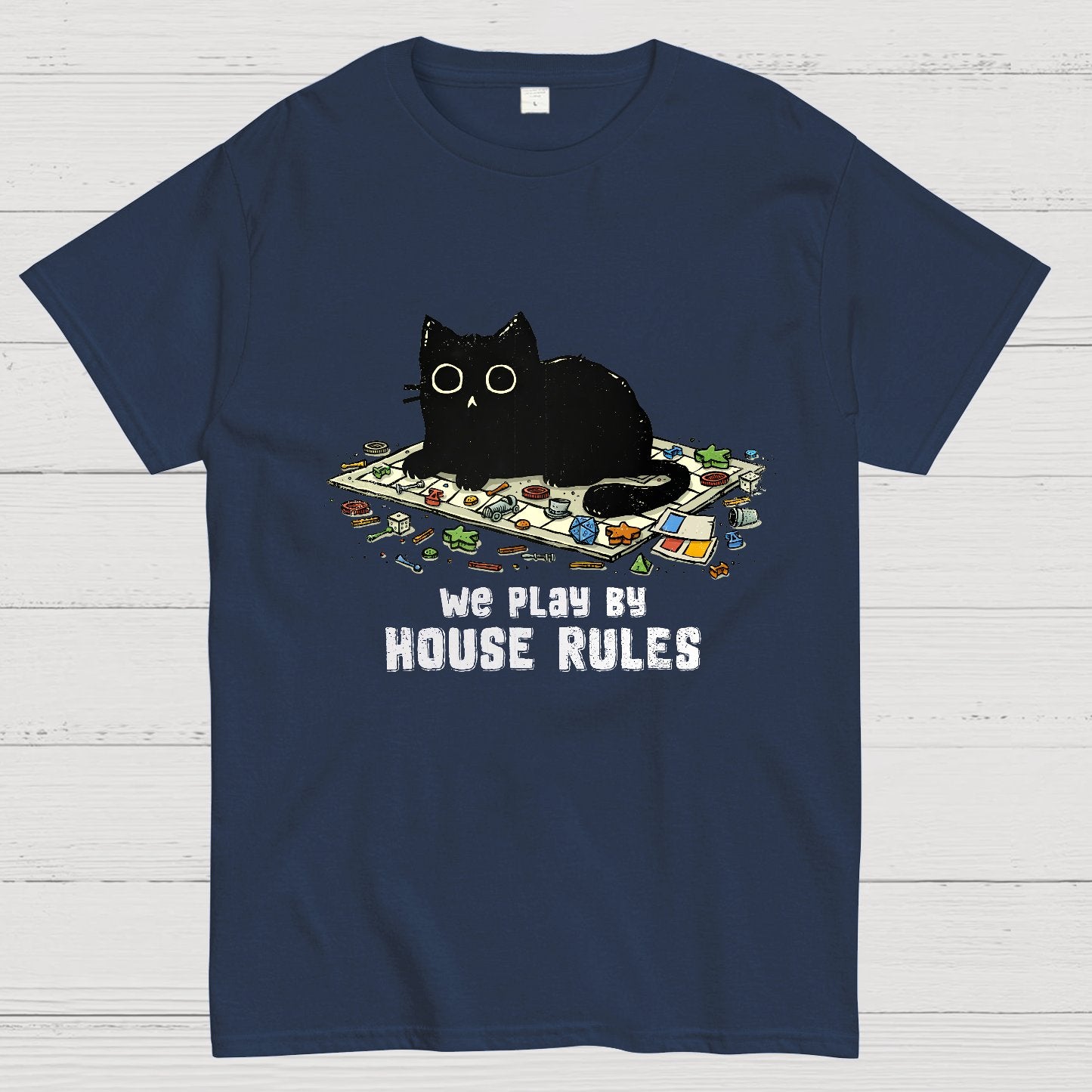 We Play By House Rules Geeky T-Shirt