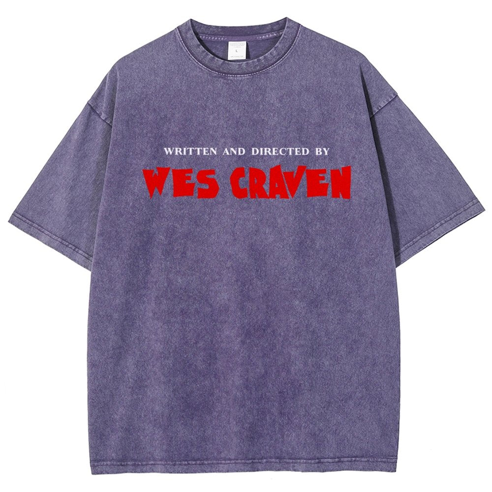 Written & Directed By Vintage Distressed T-shirt