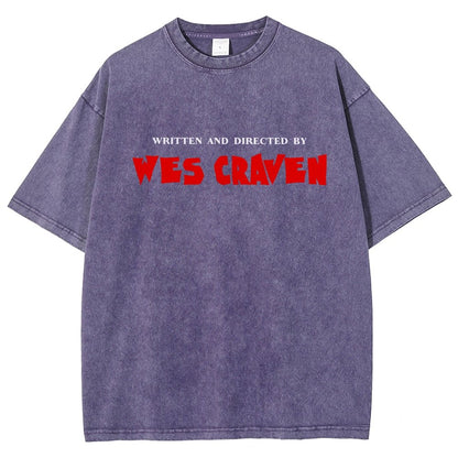 Written & Directed By Vintage Distressed T-shirt