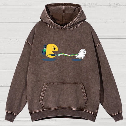 Ghost Catcher Vintage Distressed Hoodie