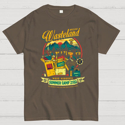 NUCLEAR SUMMER CAMP Nerdy T-Shirt