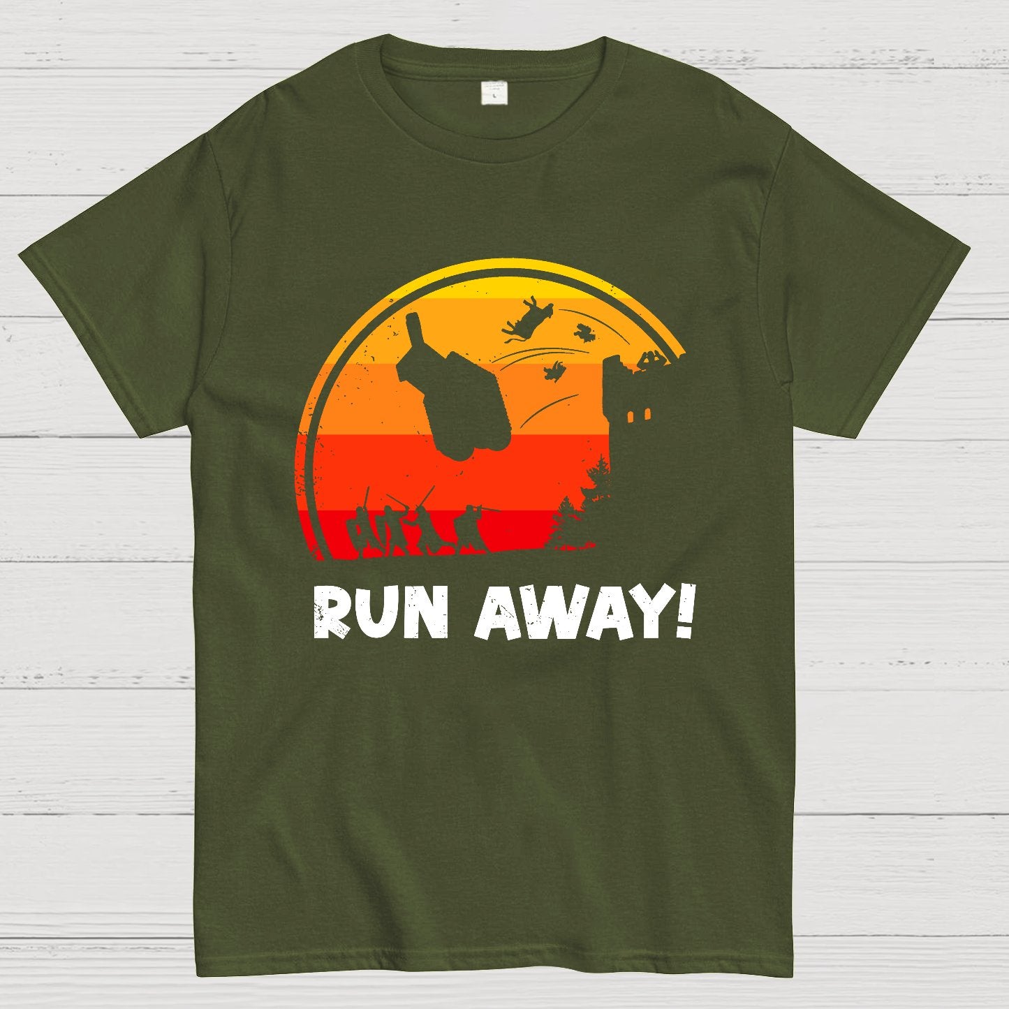 Run Away Geek T-Shirt