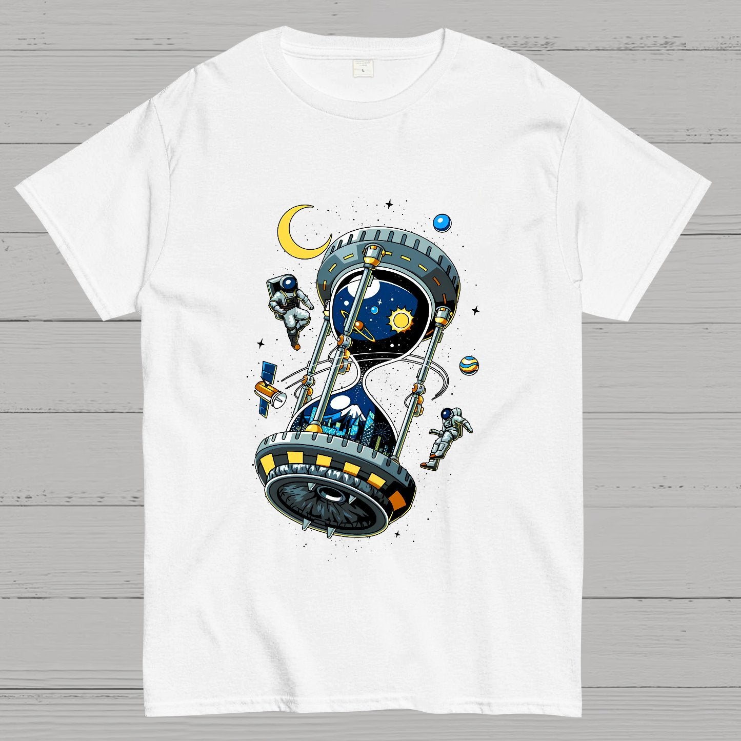 Space Hourglass Geek T-Shirt
