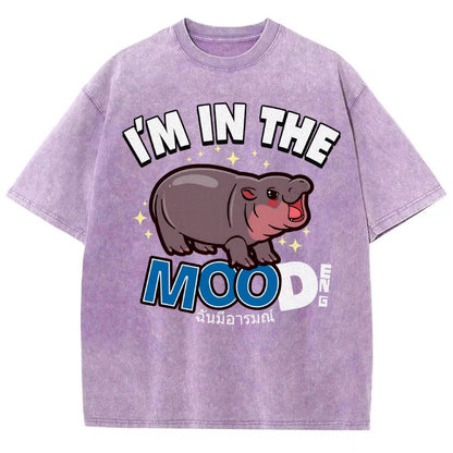 I'm In The MOOd Deng Vintage Distressed T-shirt