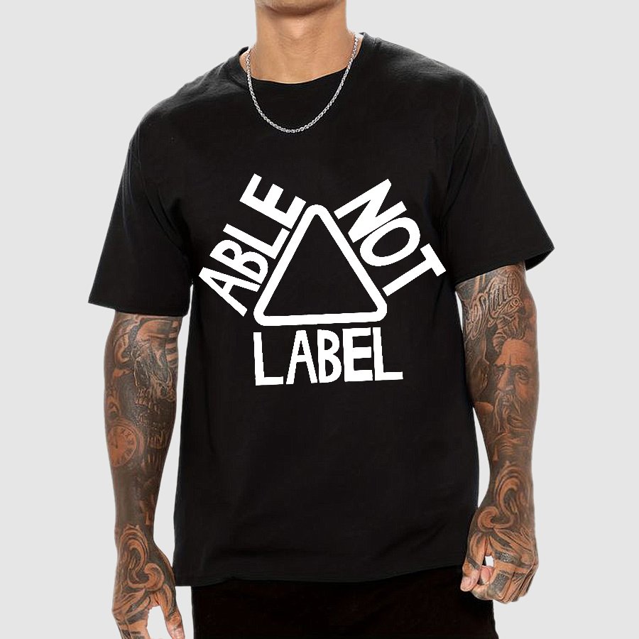 See the Able Not the Label Awareness Geek T-Shirt