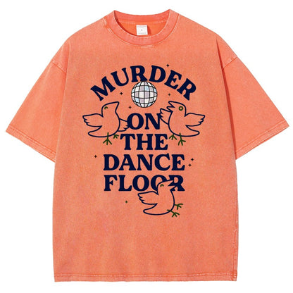 Murder On The Dance Floor Vintage Distressed T-shirt