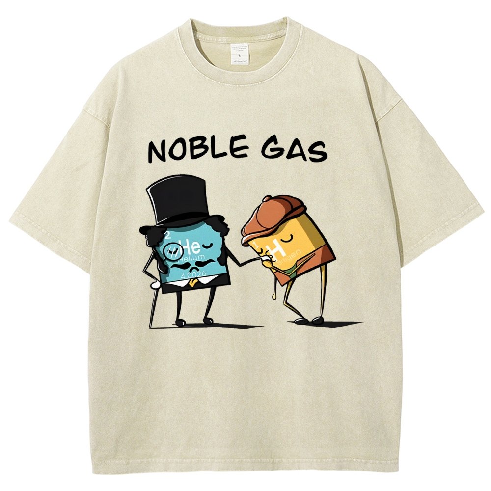 NOBLE GAS Vintage Distressed T-shirt