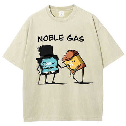 NOBLE GAS Vintage Distressed T-shirt