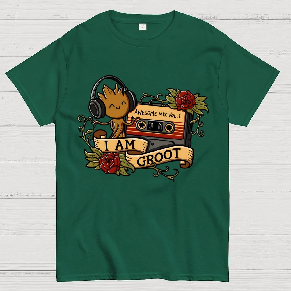 Awesome Mix Tape Tattoo Geek T-Shirt
