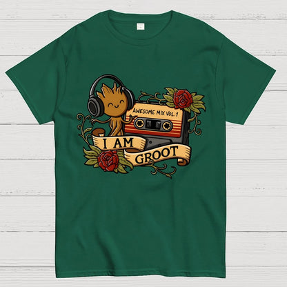 Awesome Mix Tape Tattoo Geek T-Shirt