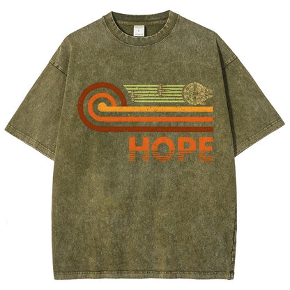 Retro Vintage Hope Vintage Distressed T-shirt