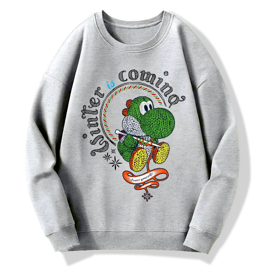 Cold Days Ahead Brace yourself! Geek Cotton Sweatshirt