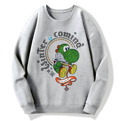 Cold Days Ahead Brace yourself! Geek Cotton Sweatshirt