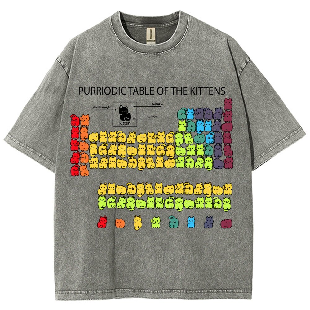 Kitten's Delicious Table Vintage Distressed T-shirt