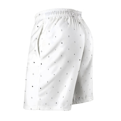 Mouse White Geek Shorts