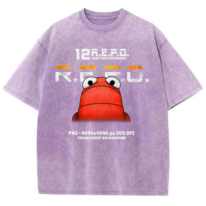 R.E.P.O. Game Funny Meme Vintage Distressed T-shirt