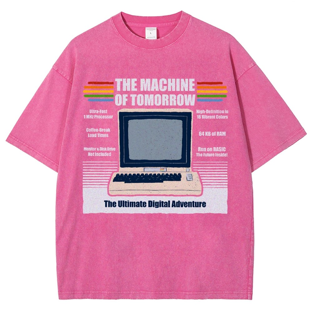 The Machine of Tomorrow Vintage Distressed T-shirt