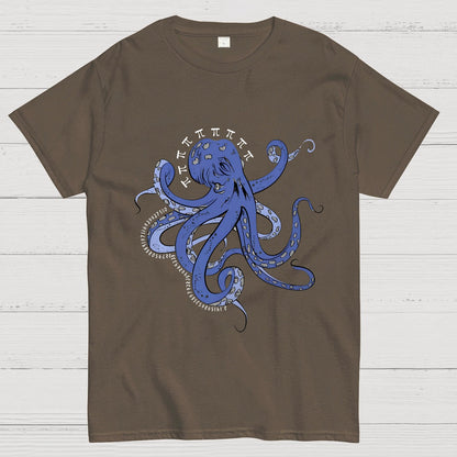 Funny Pi Day Octopus Geeky T-Shirt