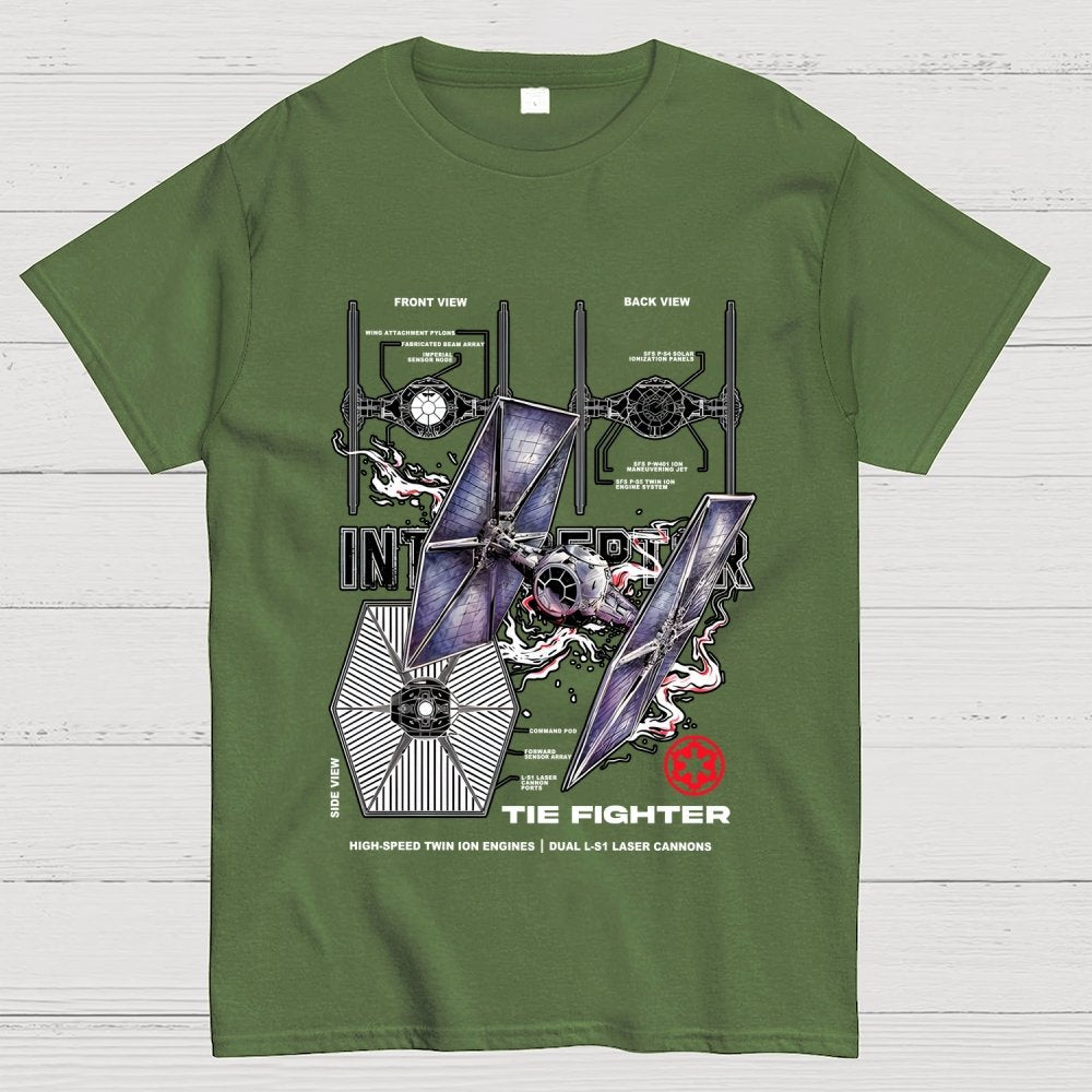 THE INTERCEPTOR FIGHTER Geek T-Shirt
