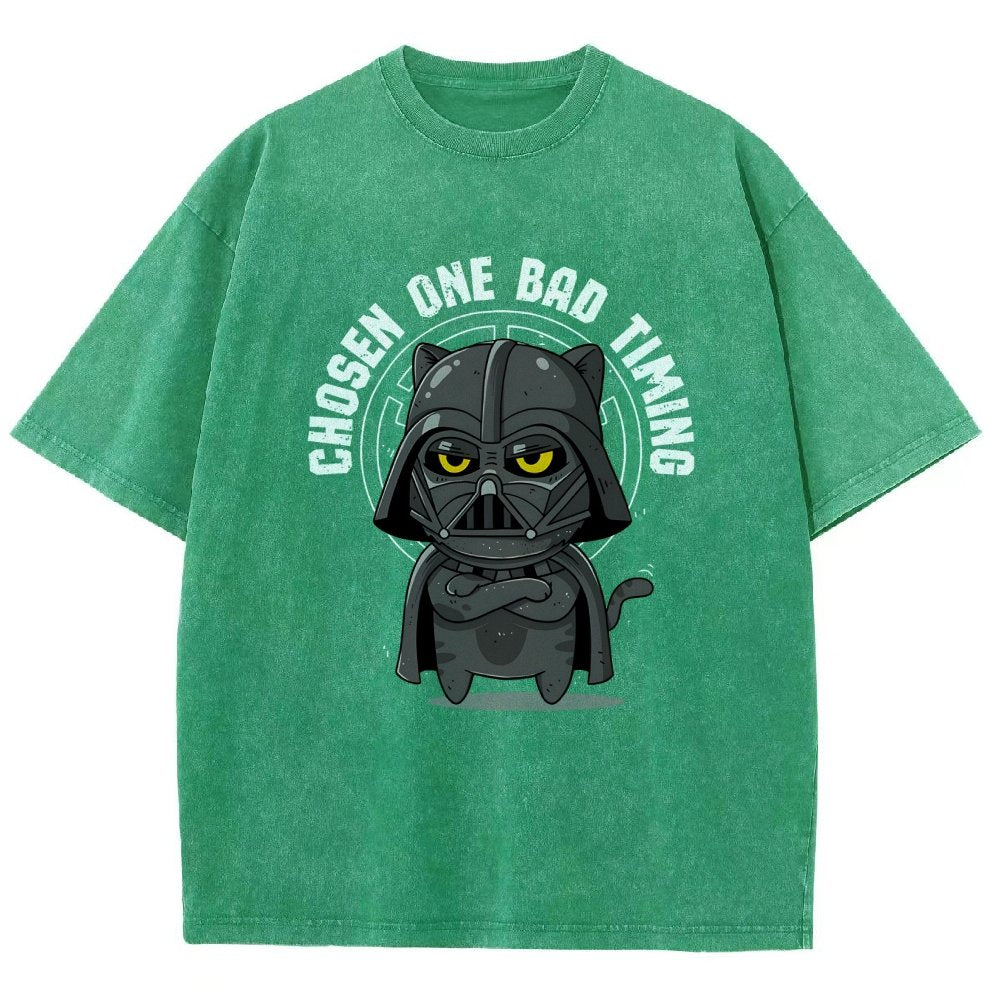 Chosen One Bad Timing Vintage Distressed T-shirt