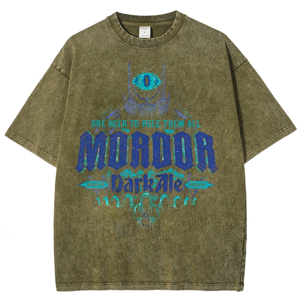 A Glass Of Beer Can Cure All Diseases Vintage Distressed T-shirt
