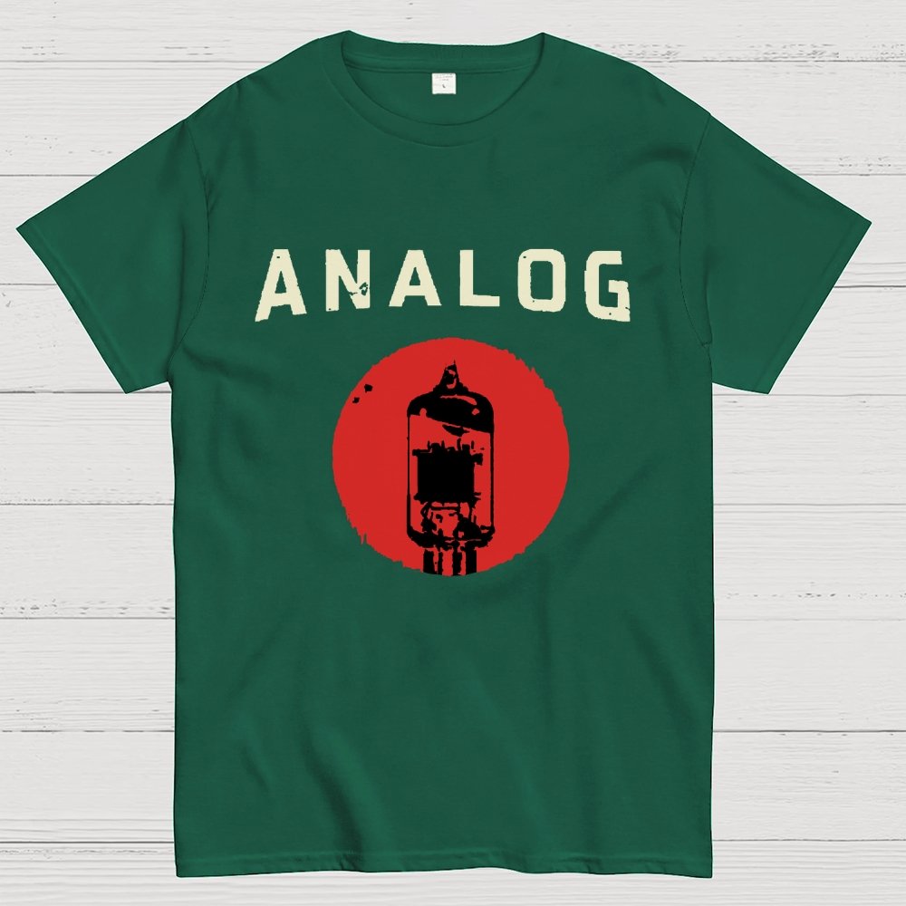 Vacuum Tube Analog Distressed Geek T-Shirt