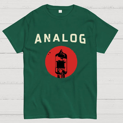 Vacuum Tube Analog Distressed Geek T-Shirt