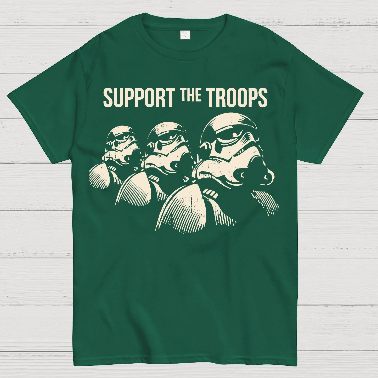 Support The Troops Geek T-Shirt