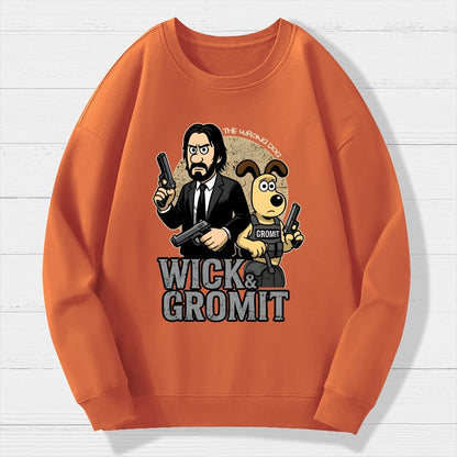 The Wrong Dog Geek Cotton Sweatshirt