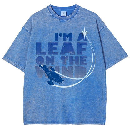 I’m a Leaf on the Wind Vintage Distressed T-shirt