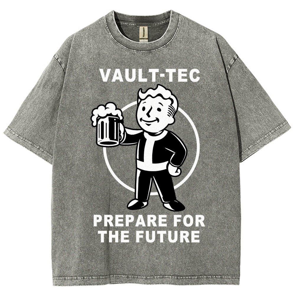 prepare for the future Vintage Distressed T-shirt