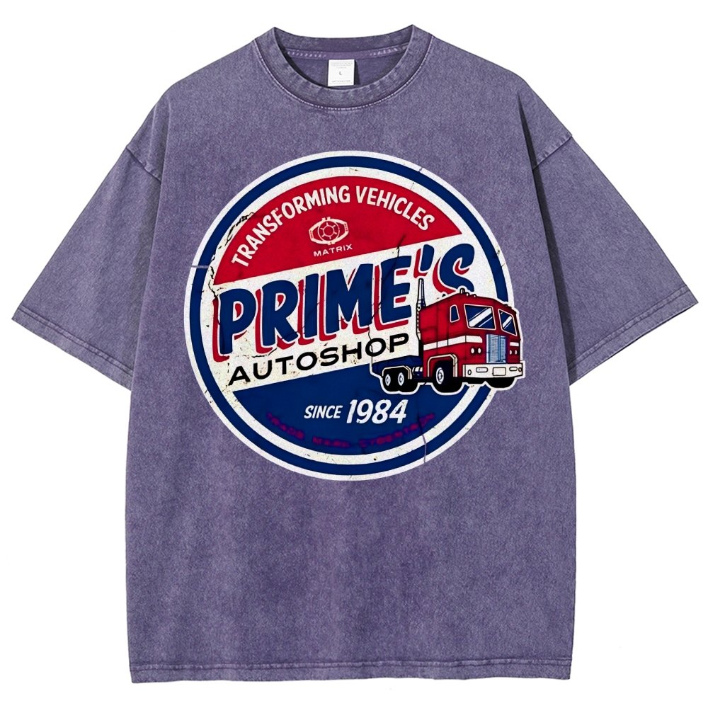 Auto Repair Shop Vintage Distressed T-shirt