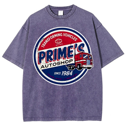 Auto Repair Shop Vintage Distressed T-shirt