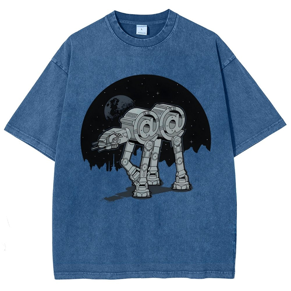 Ack…Ack… Vintage Distressed T-shirt