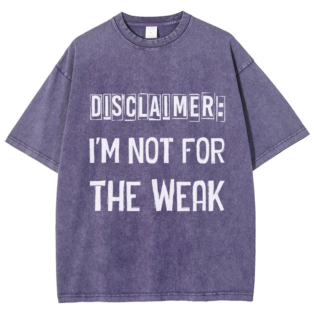 Disclaimer Vintage Distressed T-shirt