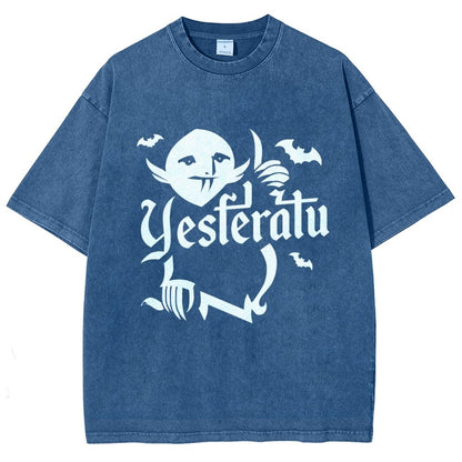 Yesferatu Vintage Distressed T-shirt