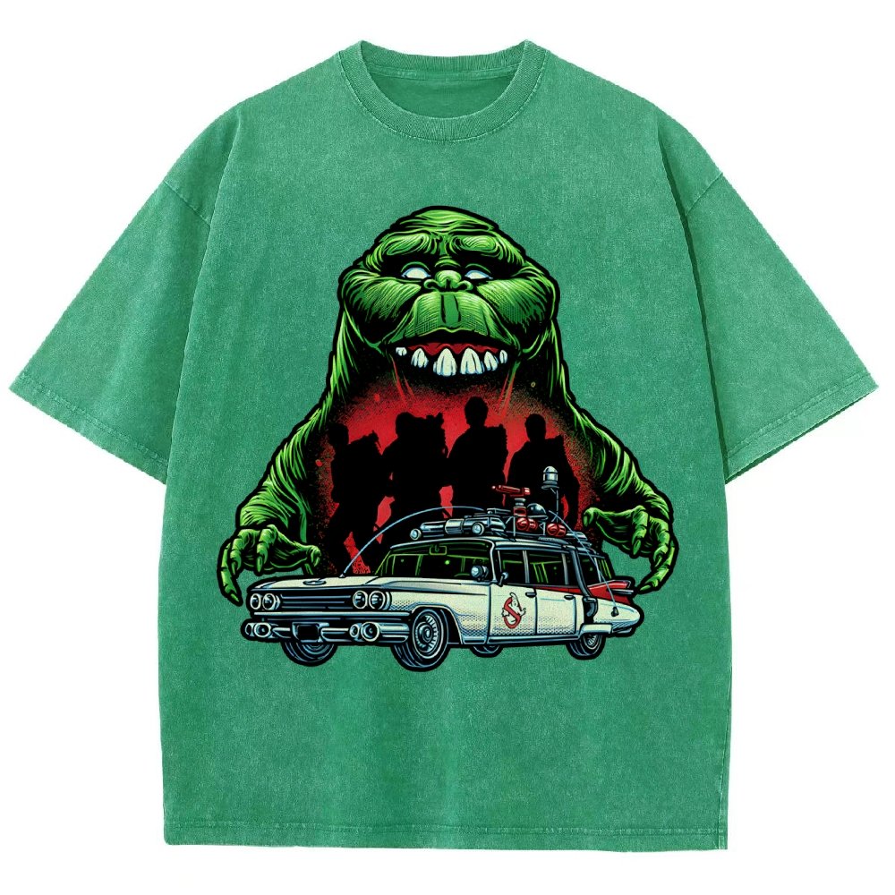 Green Slime Vintage Distressed T-shirt