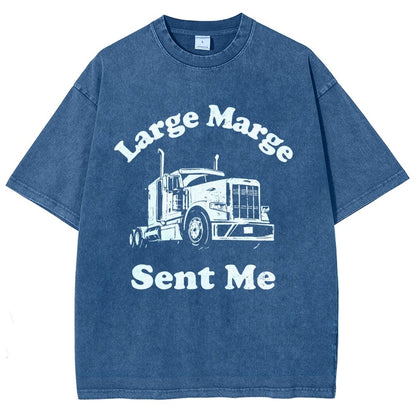 Large Marge Sent Me Vintage Distressed T-shirt