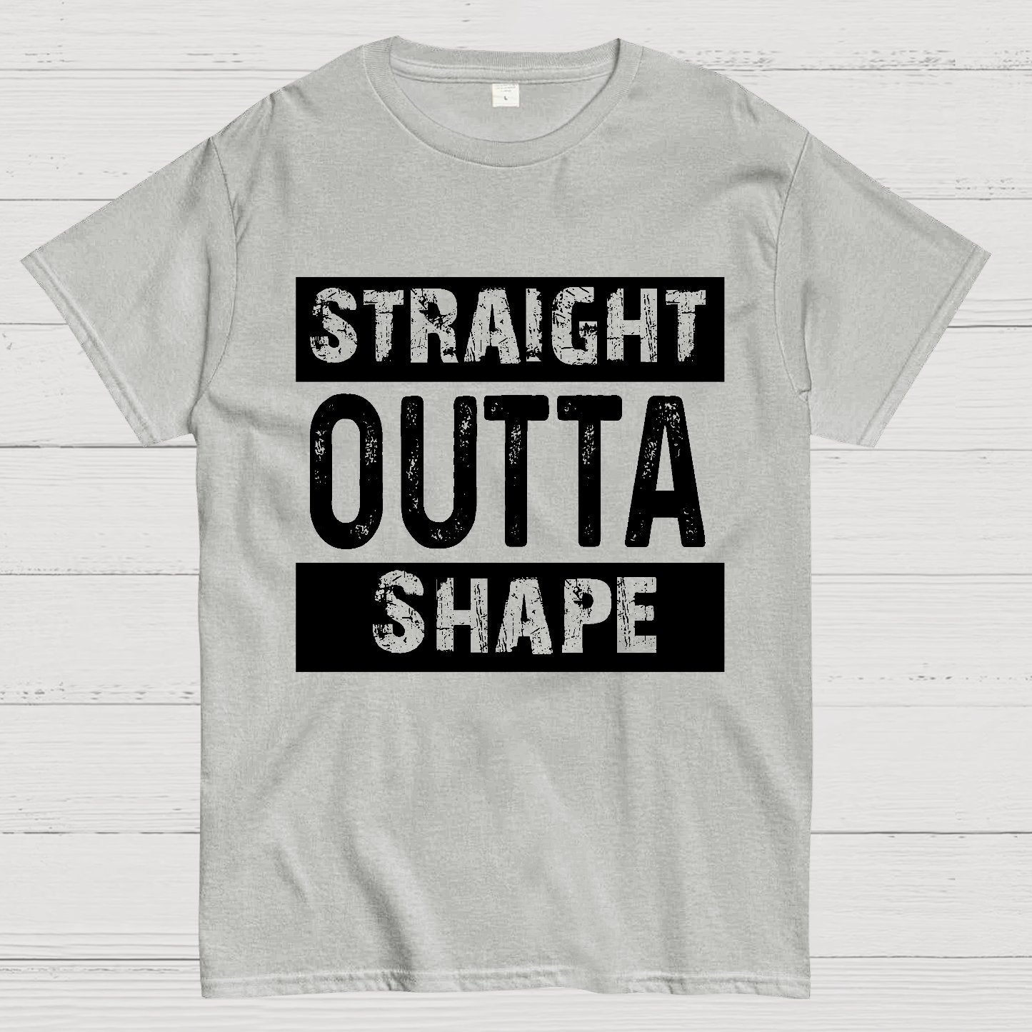 Straight Outta Shape Geek T-Shirt