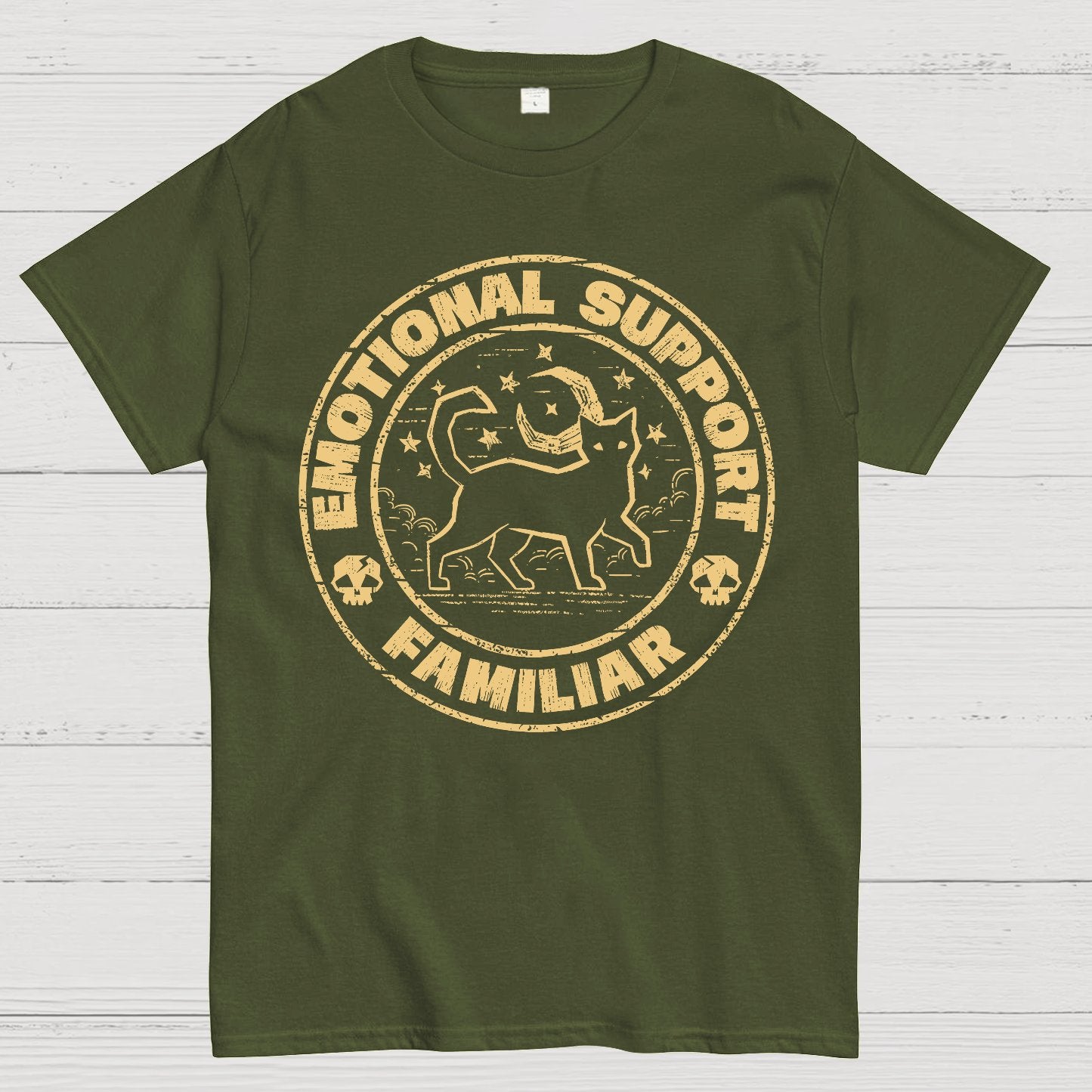 Emotionally Supportive Familiar Geek T-Shirt