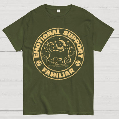 Emotionally Supportive Familiar Geek T-Shirt