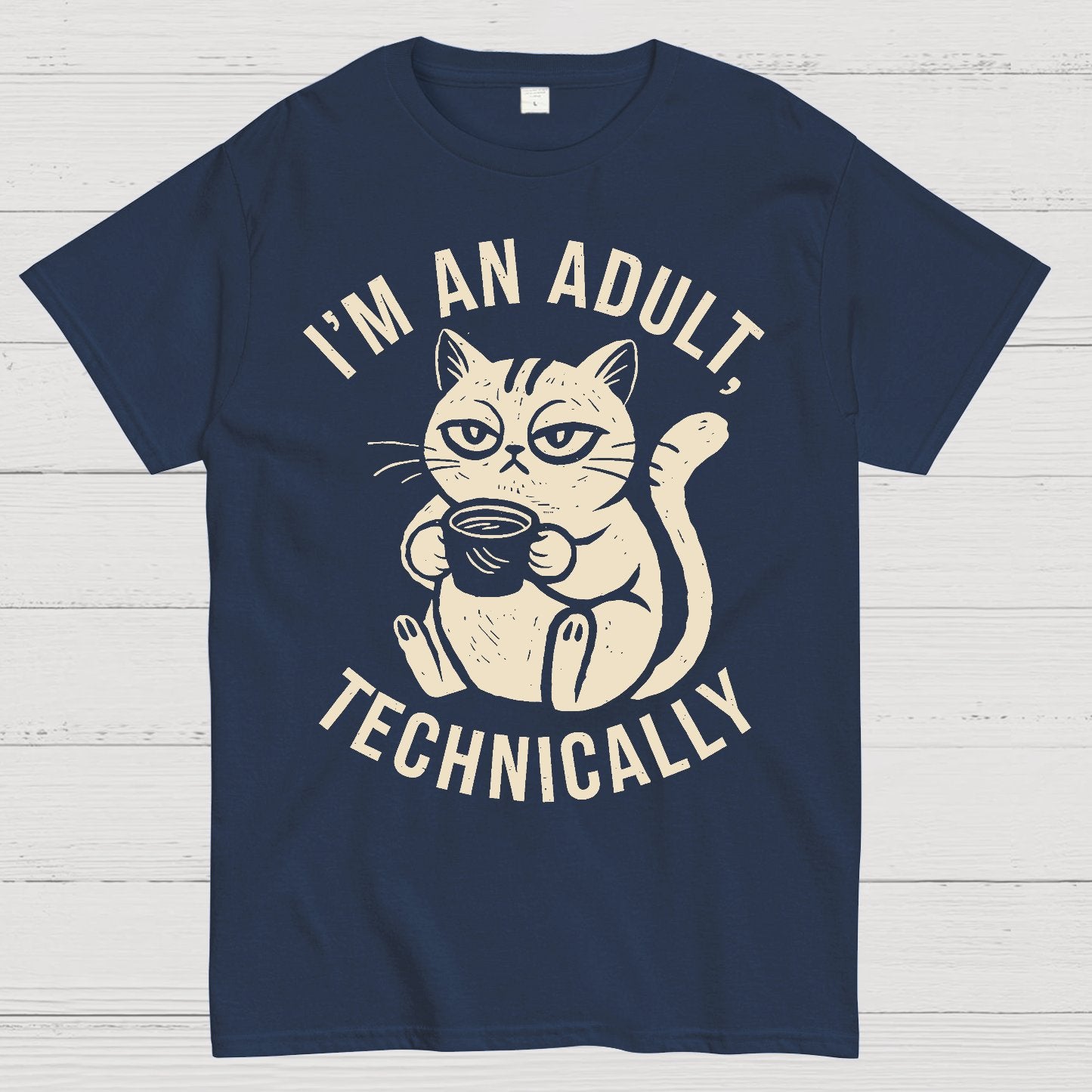 I'm An Adult Technically Geek T-Shirt